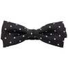 [8] Striped Bow Tie with Polka Dots, C. Black Dot