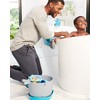 Skip Hop Bath Toy Storage, Moby Stowaway Bucket, Grey