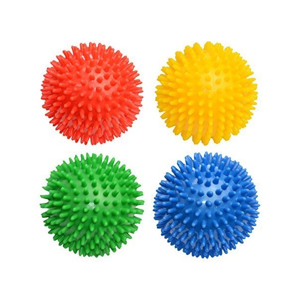 Enjoyfit Prickle Hedgehog Ball Fitness Massage Ball 9 cm Set