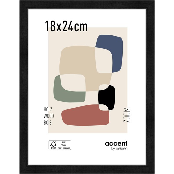 accent by nielsen Wooden Picture Frame Zoom 18 x 24