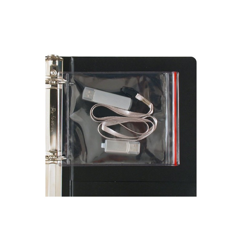 StoreSMART - Flash Drive Zipper Binder Case - 10 Pack