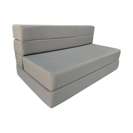 Danfuton Folding Foam Mattresses, Chair Lounger, Studio Guest Beds, 6 x 39 x 80, Gray