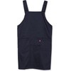 Edwin Apron, Adjustable Back Button, Plain, H-Shaped, Double Sided Pockets,