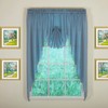 Today's Curtain Emelia Original Voile Swagger Pair 63", Wedge Blue,