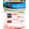 OutOfAir 11" x 100' Vacuum Sealer Bags Rolls & Dispenser