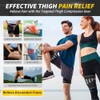 CAMBIVO Thigh Compression Support Sleeve with Hot & Cold Gel