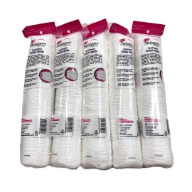 Swisspers Premium Hypoallergenic Cotton Rounds, 500 Count