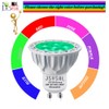 JSVSAL MR16 (GU10 Base) LED Light Bulb,Dimmable,120-Volt,Green, 6-Watt(50-Watt Equivalent), Aluminum