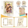 Wooden Picture Frame, 6 Pieces DIY Wooden Picture Frame, DIY