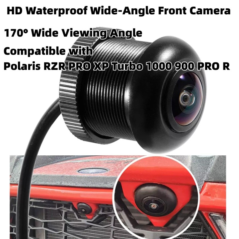 chen_98auto RZR Front Camera Kit Accessories Fit for Polaris RZR