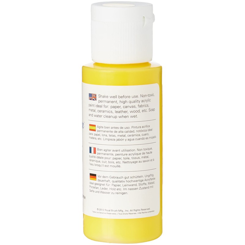 Royal & Langnickel Pale Yellow Acrylic Paint - 59ml