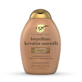 OGX, Shampoo Ever Straight Brazilian Keratin Therapy, Keratina Brasileña, 385