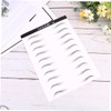 FOMIYES Eyebrow Sticker Set 6D Realistic Waterproof Stencils Long Lasting
