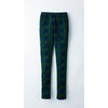 Cervin Fleece Lined Leggings Pants Like a Blanket, Green Check