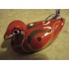Aesthetic Ceramic Red Duck Ocarina Soprano G -- Cute (Red