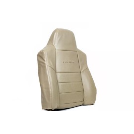 BRATIS CO INC Driver Side LEAN BACK Perf Leather Seat Cover 02-03 Compatible with Ford F250
