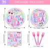 96Pcs In My Birthday Era Party Supplies Friendship Party Tableware