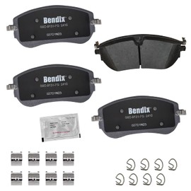 Bendix Priority1 CFC2416 Ceramic Front Brake Pads for Jaguar E-Pace 2022-2021, Land Rover Discovery Sport 2021, Range Rover Evoque 2021