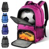 BROTOU Soccer Backpack Sports Bag with Ball Holder and Shoe