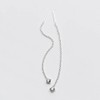 Minimalism Threader earrings Cz Cubic Zirconia Drop Dangle Chain Link