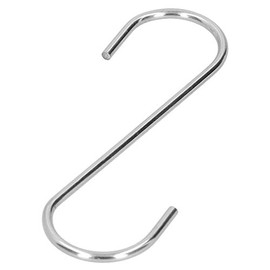 Ausla S Hooks, Bird Feeder Hanger, Hanging Basket Holder, Pack of 2 S Shape Stainless Steel Bird House Hanging Hooks, Branch Hooks for Hanging Bird Feeders, Plants, Baskets, Lanterns