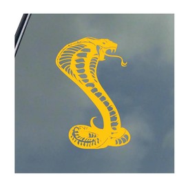 Cobra Vinyl Sticker Decal Mustang Viper Venom Snake Love