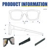 ICECUBE Verano Polarized Sports Sunglasses with Anti-slip Function, Adjustable Nose