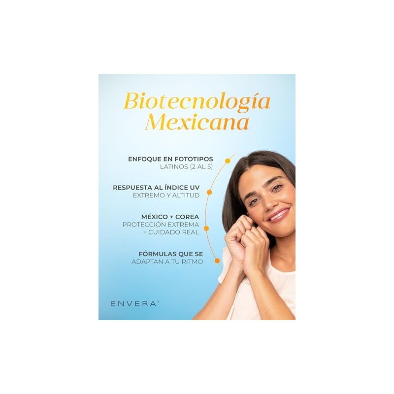 ENVERA | Protector Solar Facial y Corporal 3 en 1: