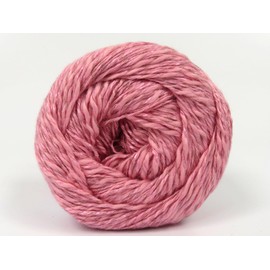 Lot of 4 x 100gr Skeins Ice Yarns Linen VISCOT (30% Linen 34% Cotton) Yarn Light Salmon