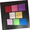 Operitacx 3sets 8x8.5cm Sheets of Foil Paper Real Gold Foil