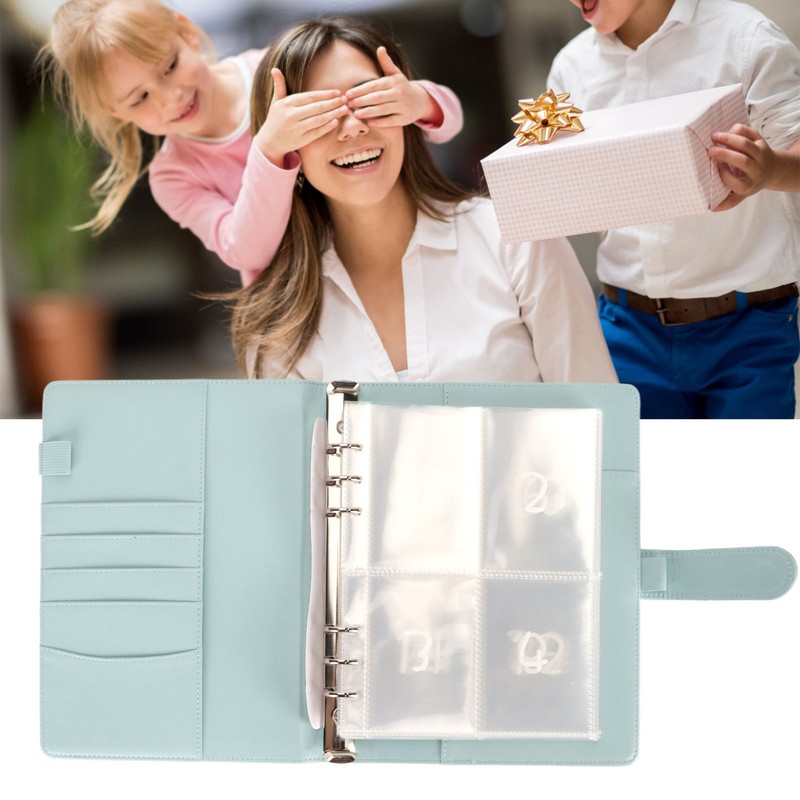 100 Envelopes Challenge Binder Waterproof A5 Money Saving Budget Binder