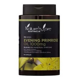 Nature's Care Pro Series Evening Primrose Oil (EPO) 1000mg 90 Capsules