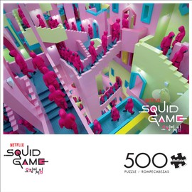 Buffalo Games - Squid Game - A Player is not Allowed to Stop Playing - 500 Piece Jigsaw Puzzle for Adults Challenging Puzzle Perfect for Game Nights