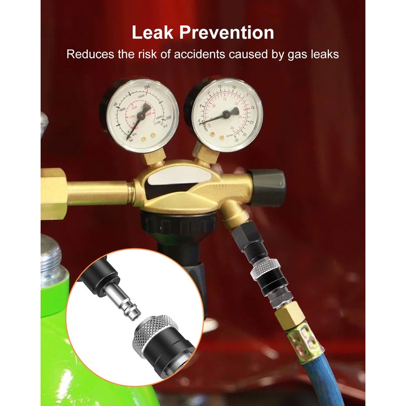 Oxy-Fuel Quick Connect Torch to Hose Fittings, Oxy Acetylene Torch