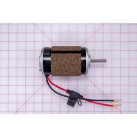 Mobile Climate Control MCC 12V Single Shaft Condenser Fan Blower Motor, Replaces Truck Air 01-3090 and MEI 3147 - PN: Y45-00005-51