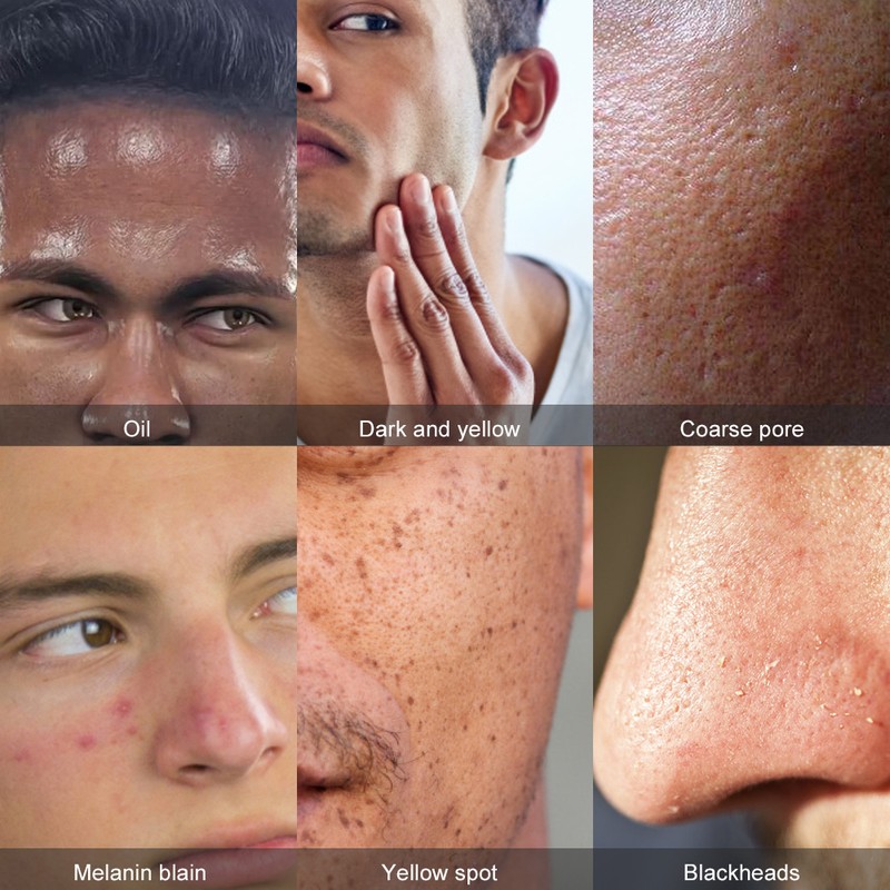 MAN CODES Men Morning Evening Skin Deep Cleansing Whitening Hydrating