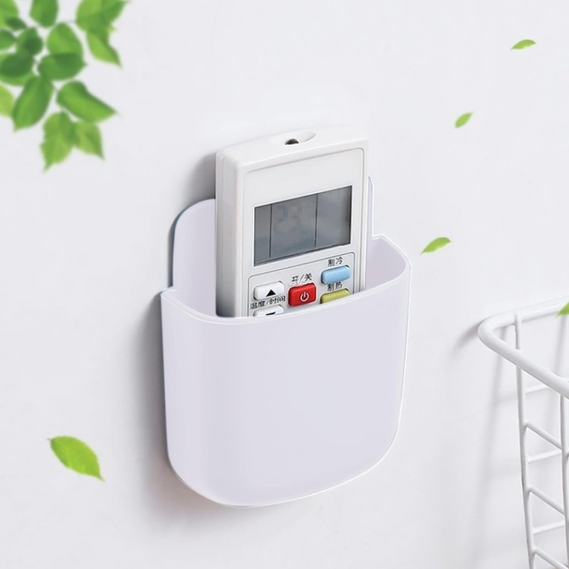 NYGGTYK 4 Pieces Remote Control Holder Storage Box, Wall Remote