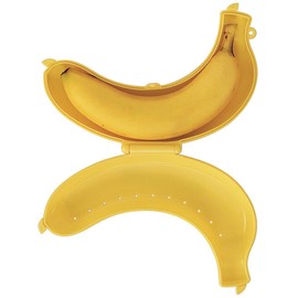 Skater BNCP1 Portable Banana Case, Banana Mamoru-kun, Banana Container, Yellow