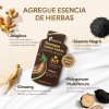 Kaisasa 10pzs Shampoo Con Tinte Cubre Canas Natural Jengibre