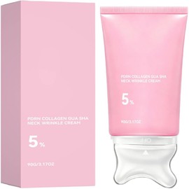 PDRN Colágeno Gua Sha Crema de arrugas para el cuello
