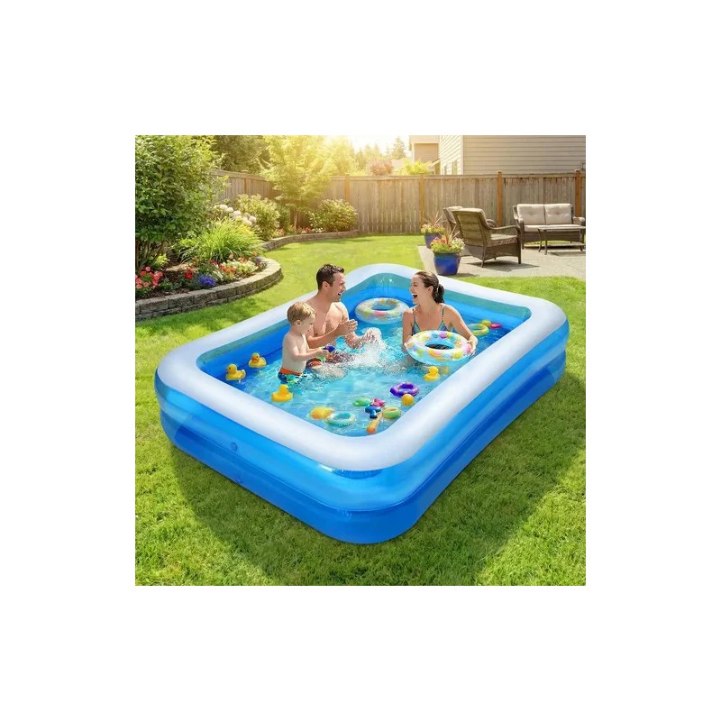 21015050cm Alberca Inflable Grandes Piscinas Rectangular