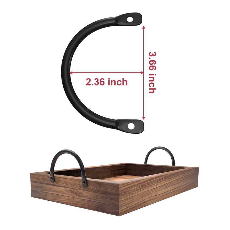 Serving Tray Handles Hardware, Side Fixing Handle for Trays Cutting