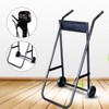 Outboard Boat Motor Stand,Folding Engine Stand Carrier Cart Dolly Storage
