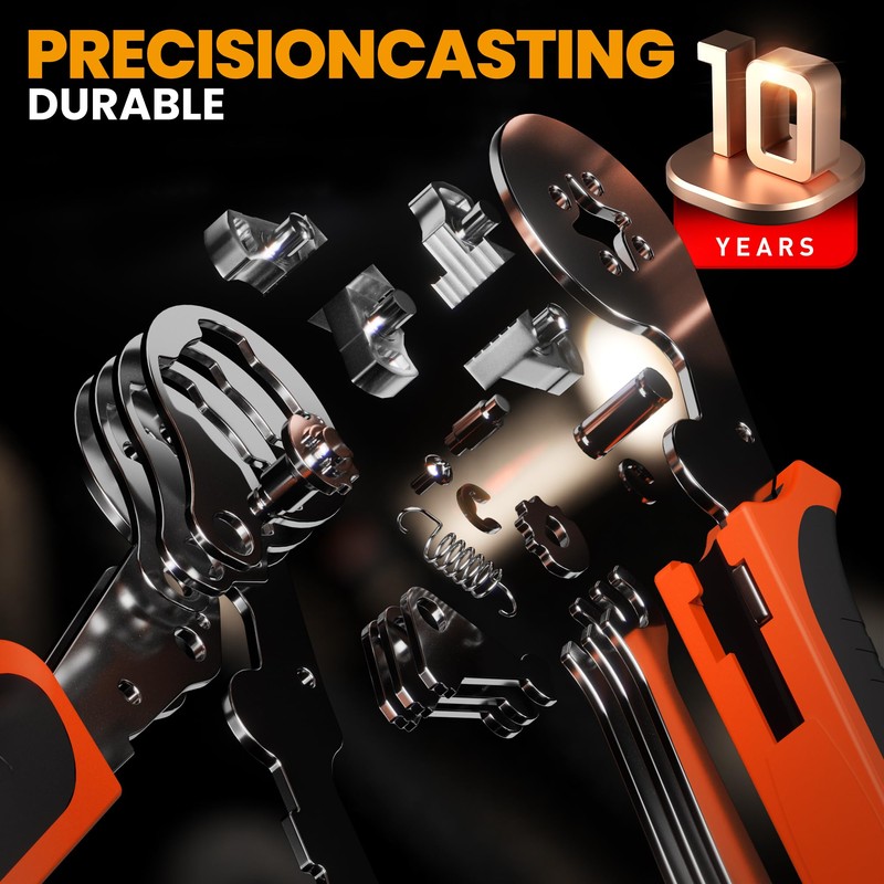 SOMELINE Ferrule Crimping Tool Kit, 36 Sizes Ferrules, AWG 24-8