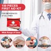 General Medi Mini First Aid Kit, 150 Piece Small First
