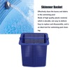 Replacement Skimmer Basket Plastic Swimming Pool Pump Basket Efficient Cleaning