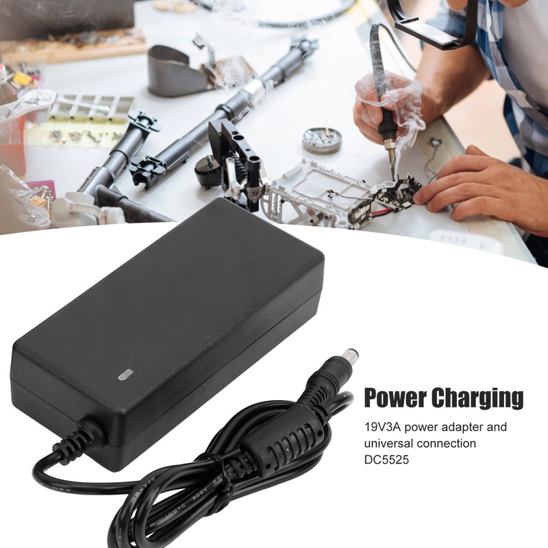 Power Adapter Supply Cord 19V 3A for D60 SQ‑001 Electric