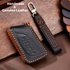 Aoocar 2018-2025 Leather Key Fob Cover, Compatible with Lexus ES