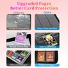 Card Binder 9 Pocket, with 50 Removable Sleeves, 900 Pockets