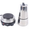 JUOPTGJ Coffee Machine Maker，Stainless Steel Coffee Machine Maker,Five-gear Temperature Adjustment